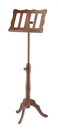 K&M Wooden Music Stand 117, colour Walnut