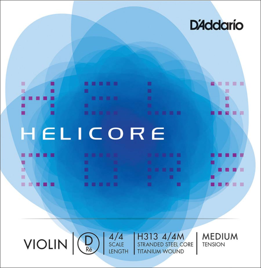 D' Addario Helicore D - Violin medium