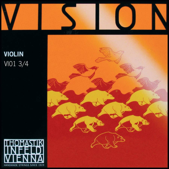 Thomastik Vision E (Ball &  Loop End) Medium - Violin 1/2
