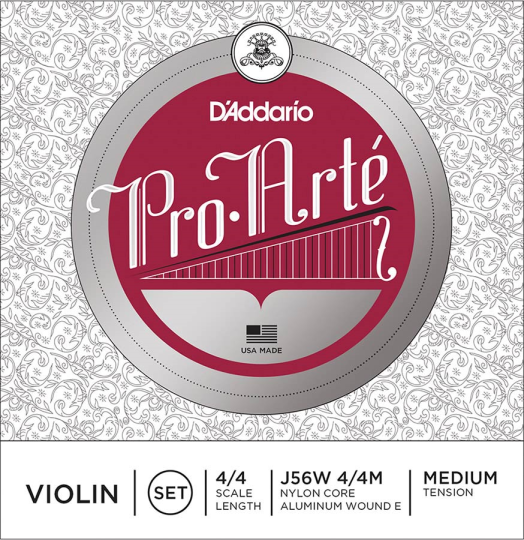 D´ADDARIO ProArte Set (E Ball End) Medium - Violin 