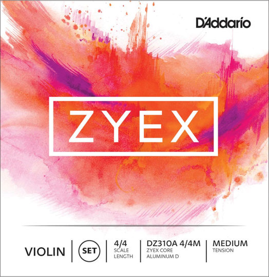D´ADDARIO Zyex Set (Aluminum D) - Violin strong