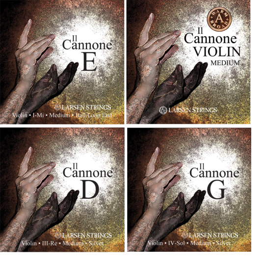 LARSEN Il Cannone Violin Set with A, Warm and Broad medium - violin 