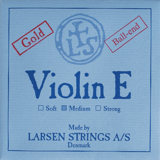 Larsen E (Loop End) Gold - Violin medium