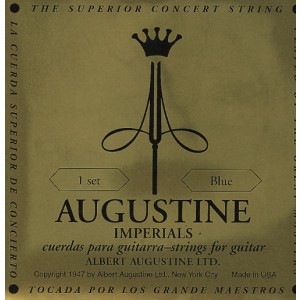 Augustine Imperial blue Label high tension - guitar 