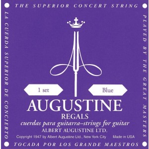 Augustine Regals blue Label high tension - guitar 
