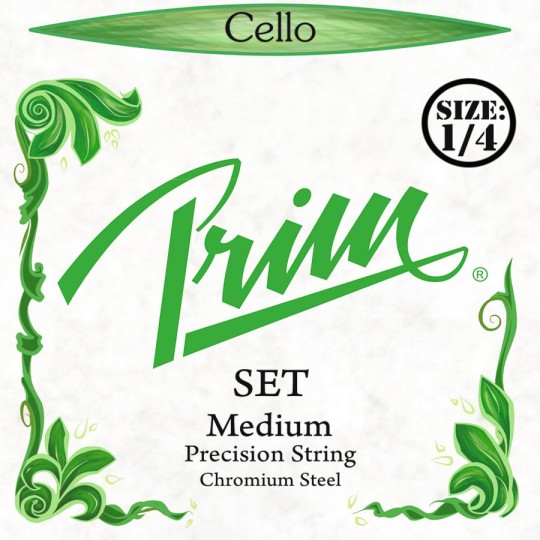 Prim Precision Set Medium - 1/4 Cello 