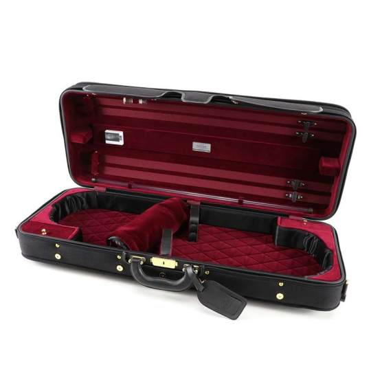 Winter 3030 double case two violin black / red