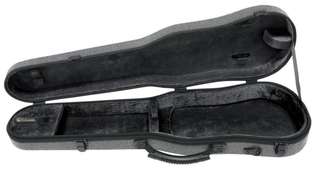 GEWA Bios Shaped Violin Case 4/4 grey / black
