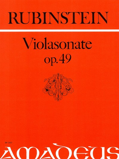 Rubinstein, Sonate f-moll op. 49 