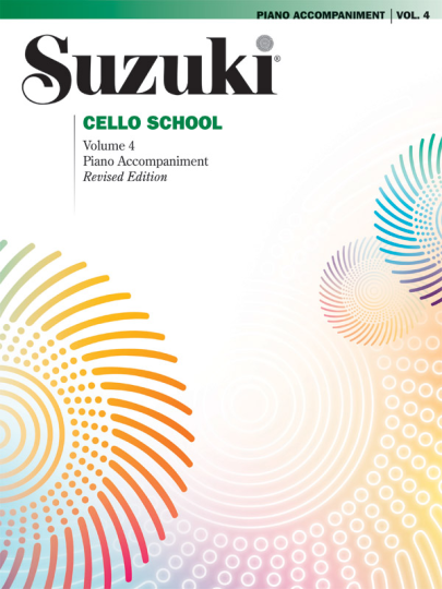 Suzuki Cello Schule Klavierbegleitung Band 4 