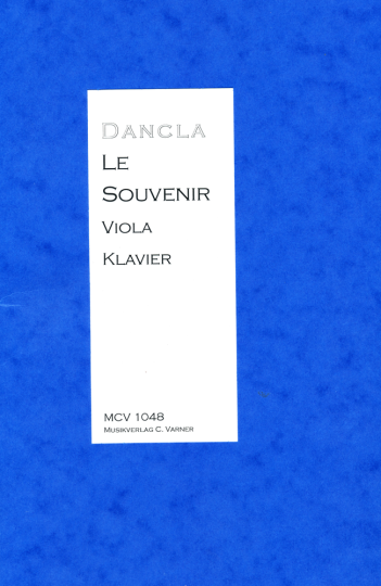 Charles Dancla - Le Souvenir for Viola and piano 