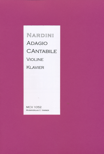 Nardini-Adagio Cantebile for Violin and piano 