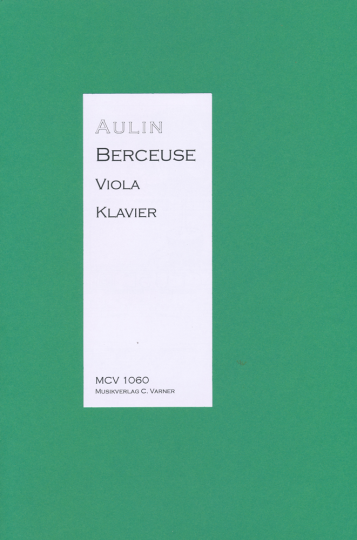 Aulin - Berceuse for Viola and piano 