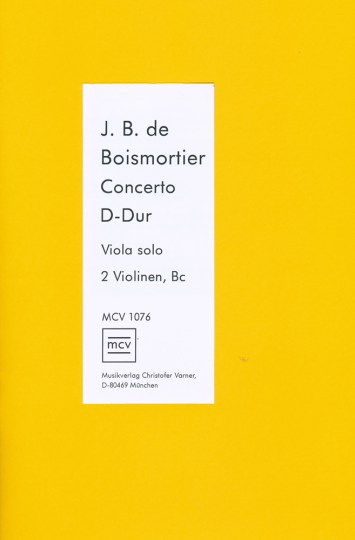 Joseph B. Boismortier - Concerto D major 