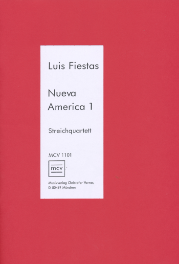 Fiestas - Nueva America Vol 1 string quartet 