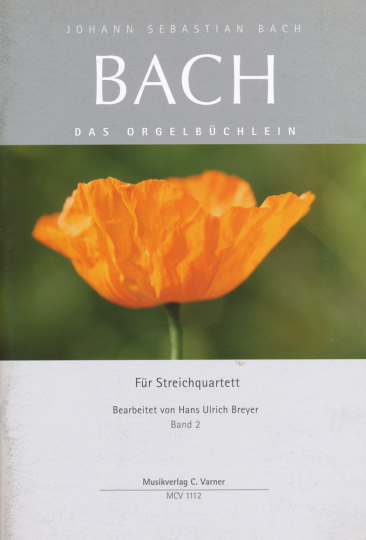 Johann Seb. Bach Organ Book Volume 2 for String Quartet 