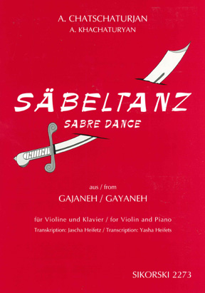 Chatschaturjan, Säbeltanz aus dem Ballett "Gajaneh" 