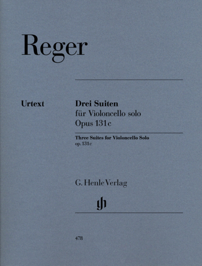 Reger, Drei Suiten für Violoncello, Opus 131 c 