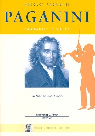 Nicolo Paganini - Cantabile e Waltz for Violin and Piano 