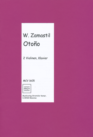 Zamastil - Otoño for 1-2 Violins and piano 