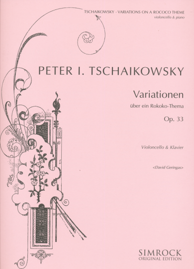 Tschaikowsky, Variationen über ein Rokoko-Thema, Opus 33 