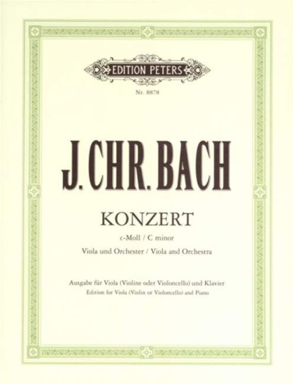 J. Chr. Bach, Konzert C-Moll 