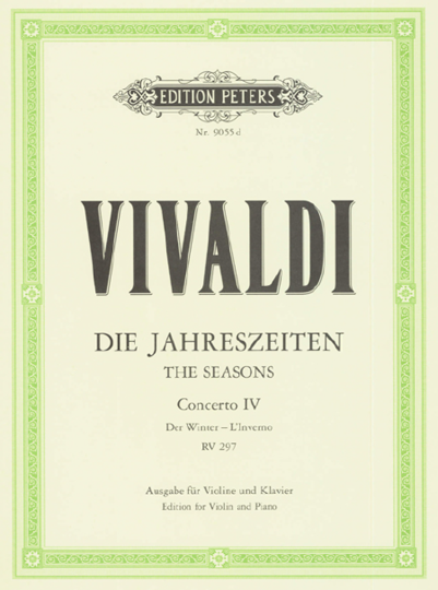 Vivaldi,  Konzert Die Jahreszeiten - Der Winter 