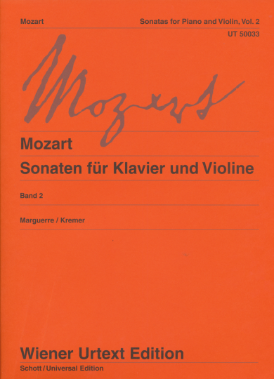 Mozart, Sonaten für Klavier und Violine, Band 2 