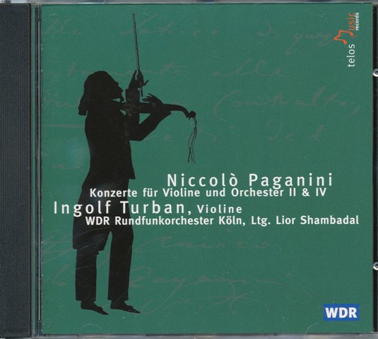 Paganini, Concertos for Violin II &amp; IV -Turban 