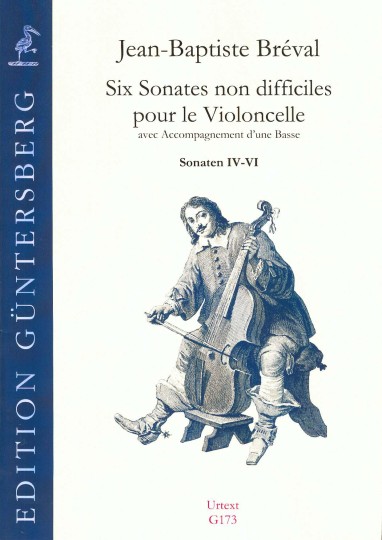 Breval, Jean-Baptiste (1753-1823): Six Sonates non difficiles op. 40 - Sonaten IV-VI 