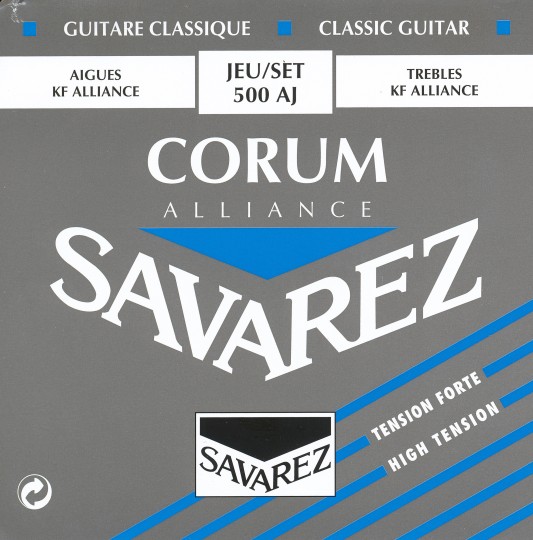 Savaraz Set Corum Alliance Hard - Guitar, Forte Tension 