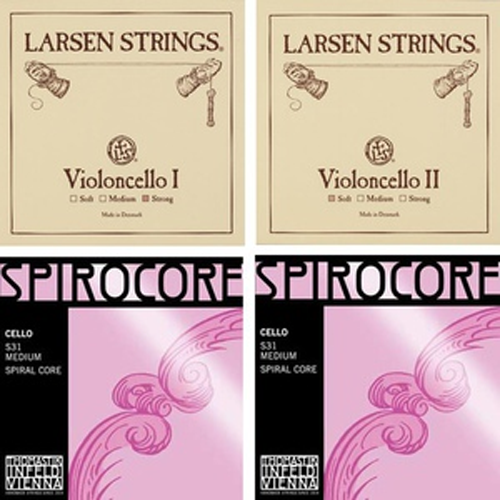 Larsen / Thomastik Spirocore Set - cello medium