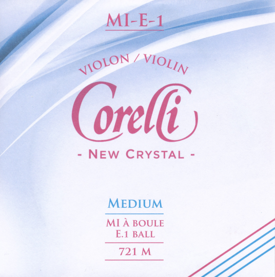Corelli Crystal E (Ball End) - Violin medium
