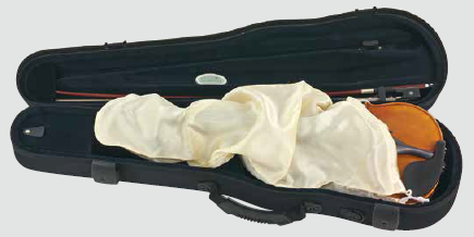 Microfibre bag for Viola, Ivory 