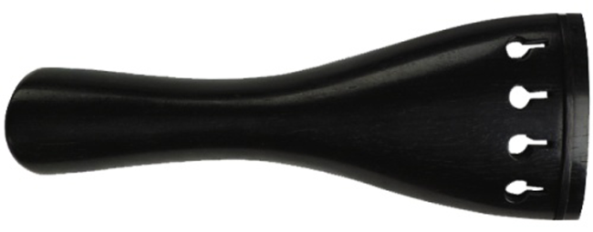 Ebony Round tail piece Viola 38 - 39.5 cm